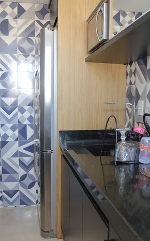 Apartamento à venda com 44m², 2 quartos e 1 vagaCozinha