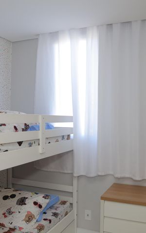 Apartamento à venda com 44m², 2 quartos e 1 vagaQuarto 1