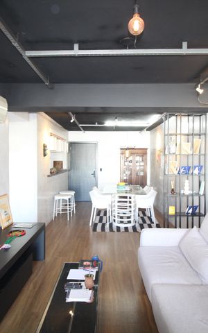 Apartamento para alugar com 65m², 1 quarto e 2 vagasSala 