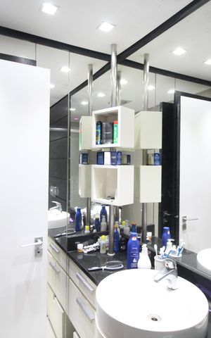 Apartamento para alugar com 65m², 1 quarto e 2 vagasBanheiro