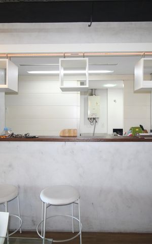 Apartamento para alugar com 65m², 1 quarto e 2 vagasCozinha