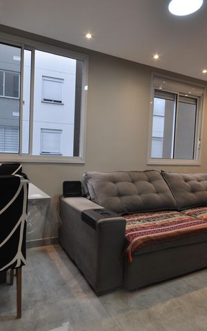 Apartamento à venda com 34m², 1 quarto e sem vagaSala