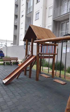 Apartamento à venda com 34m², 1 quarto e sem vagaÁrea comum - Playground