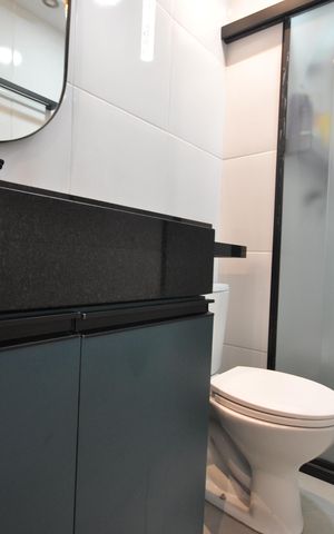 Apartamento à venda com 34m², 1 quarto e sem vagaBanheiro