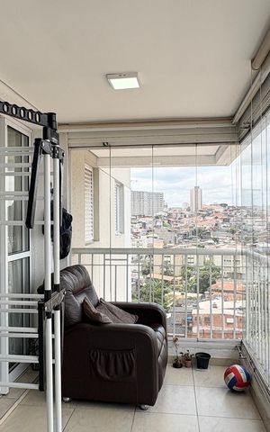 Apartamento para alugar com 70m², 3 quartos e 2 vagas Apartamento para alugar com 70m², 3 quartos e 2 vagasVaranda