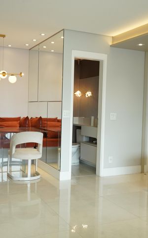 Apartamento para alugar com 110m², 3 quartos e 2 vagasSala e Varanda
