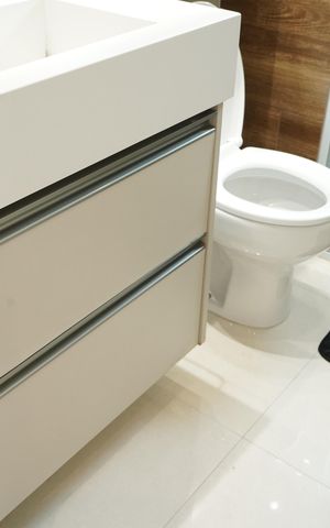 Apartamento para alugar com 110m², 3 quartos e 2 vagasBanheiro da Suíte