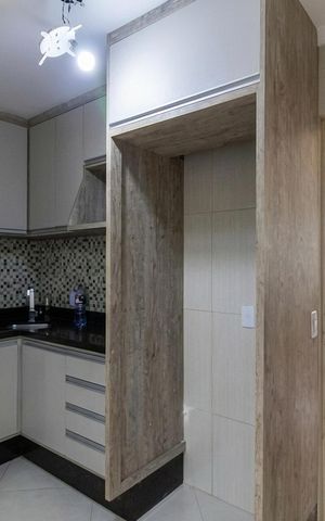 Casa de condomínio à venda com 80m², 2 quartos e 1 vagaCozinha