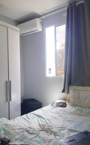 Apartamento à venda com 47m², 2 quartos e 1 vagaQuarto 1