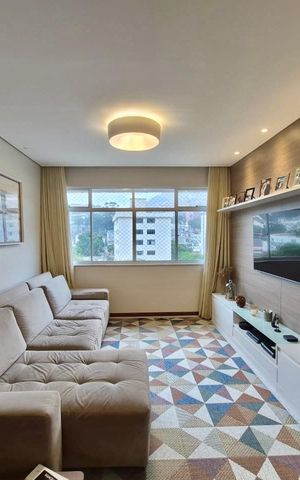Apartamento à venda com 126m², 4 quartos e 2 vagas Apartamento à venda com 126m², 4 quartos e 2 vagasSala