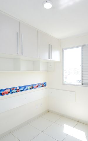 Apartamento para alugar com 46m², 2 quartos e 1 vagaQuarto 2 