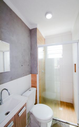 Apartamento para alugar com 46m², 2 quartos e 1 vagaBanheiro 