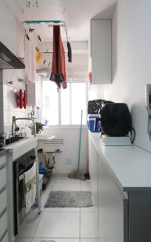 Apartamento à venda com 49m², 2 quartos e 1 vagaCozinha