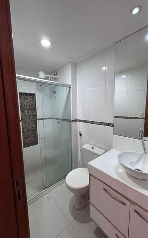 Apartamento para alugar com 70m², 2 quartos e 1 vaga Apartamento para alugar com 70m², 2 quartos e 1 vagaBanheiro Suíte