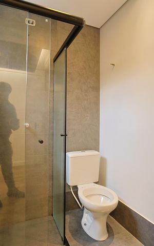 Casa de condomínio à venda com 72m², 2 quartos e 1 vagaBanheiro do Quarto 2