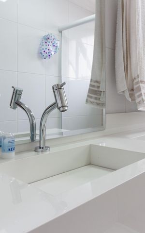 Apartamento para alugar com 86m², 2 quartos e 1 vagaBanheiro social