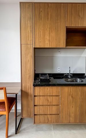 Apartamento para alugar com 29m², 1 quarto e sem vaga