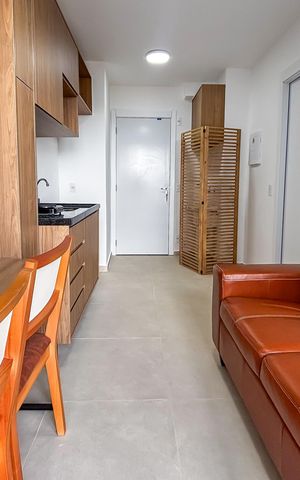 Apartamento para alugar com 29m², 1 quarto e sem vaga