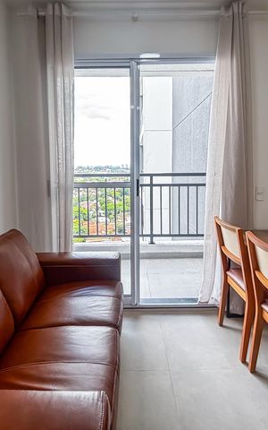 Apartamento para alugar com 29m², 1 quarto e sem vaga