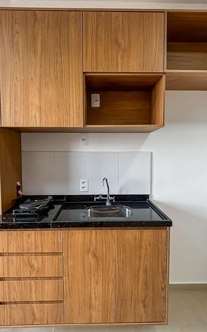 Apartamento para alugar com 29m², 1 quarto e sem vaga