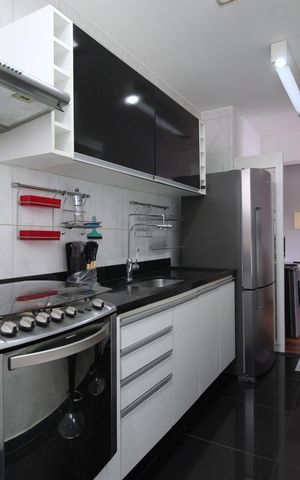 Apartamento para alugar com 60m², 2 quartos e 1 vagaCozinha e Área de Serviço