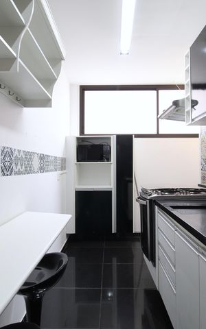 Apartamento para alugar com 60m², 2 quartos e 1 vagaCozinha e Área de Serviço