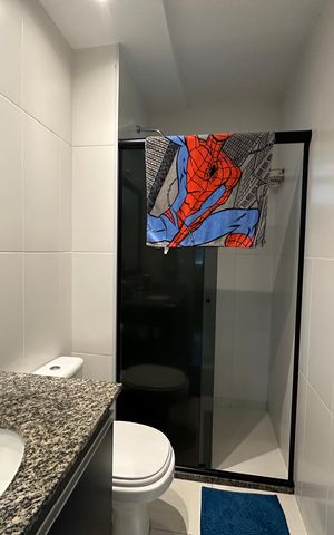 Apartamento para alugar com 87m², 3 quartos e 1 vaga Apartamento para alugar com 87m², 3 quartos e 1 vagaBanheiro Social