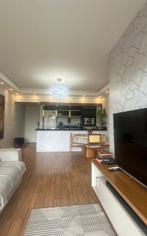 Apartamento para alugar com 87m², 3 quartos e 1 vaga Apartamento para alugar com 87m², 3 quartos e 1 vagaSala