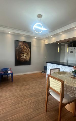 Apartamento para alugar com 87m², 3 quartos e 1 vaga Apartamento para alugar com 87m², 3 quartos e 1 vagaSala