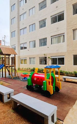 Apartamento para alugar com 32m², 2 quartos e sem vagaÁrea comum - Playground