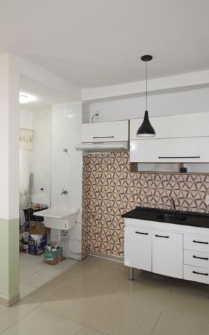 Apartamento para alugar com 48m², 1 quarto e 1 vagaSala/Cozinha