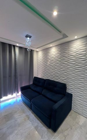 Apartamento para alugar com 58m², 2 quartos e 1 vaga Apartamento para alugar com 58m², 2 quartos e 1 vagaSala