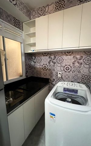 Apartamento para alugar com 58m², 2 quartos e 1 vaga Apartamento para alugar com 58m², 2 quartos e 1 vagaÁrea de serviço