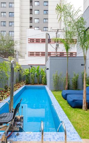 Apartamento para alugar com 28m², 1 quarto e sem vaga Apartamento para alugar com 28m², 1 quarto e sem vagaÁrea externa