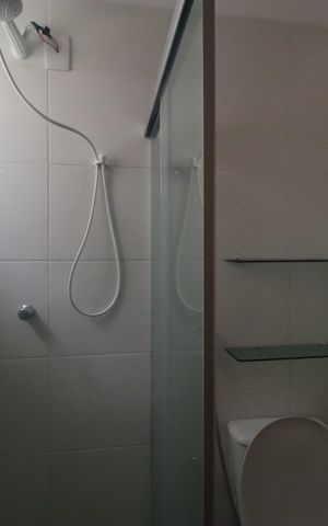 Apartamento para alugar com 50m², 1 quarto e 1 vaga Apartamento para alugar com 50m², 1 quarto e 1 vagaBanheiro