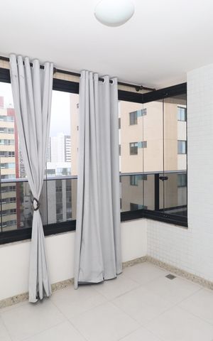 Apartamento para alugar com 50m², 1 quarto e 1 vaga Apartamento para alugar com 50m², 1 quarto e 1 vagaVaranda