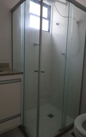 Apartamento para alugar com 50m², 1 quarto e 1 vaga Apartamento para alugar com 50m², 1 quarto e 1 vagaBanheiro