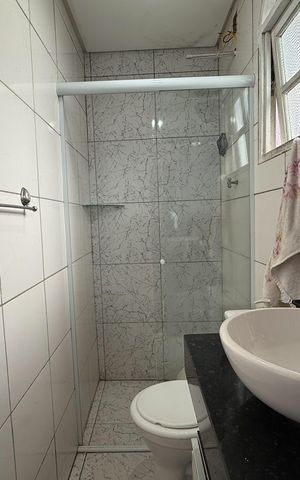 Casa à venda com 51m², 2 quartos e sem vaga Casa à venda com 51m², 2 quartos e sem vagaBanheiro