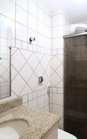 Apartamento para alugar com 50m², 3 quartos e 1 vagaBanheiro Social