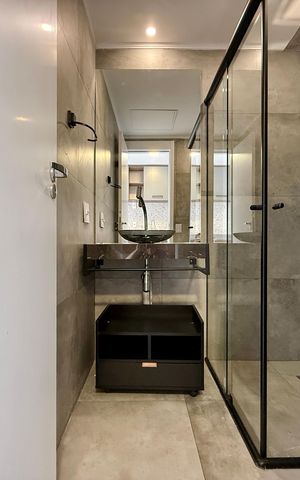 Studio para alugar com 24m², 1 quarto e sem vagaBanheiro 