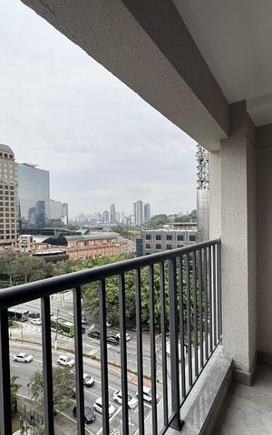 Studio para alugar com 24m², 1 quarto e sem vagaSacada 