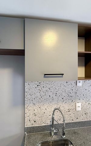 Studio para alugar com 24m², 1 quarto e sem vagaCozinha 
