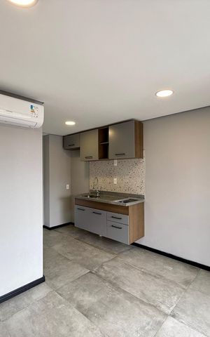 Studio para alugar com 24m², 1 quarto e sem vagaQuarto 
