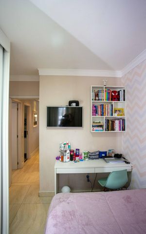 Apartamento à venda com 113m², 3 quartos e 2 vagasQuarto 2