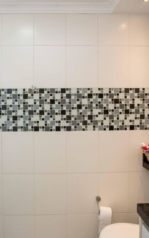 Apartamento à venda com 113m², 3 quartos e 2 vagasBanheiro da Suíte