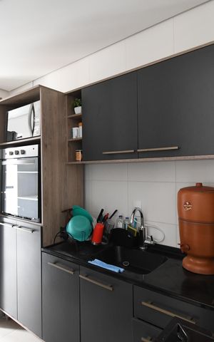 Apartamento para alugar com 56m², 2 quartos e 2 vagasCozinha