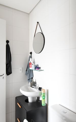 Apartamento para alugar com 56m², 2 quartos e 2 vagasBanheiro