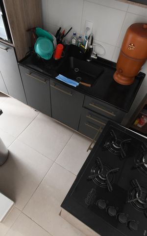 Apartamento para alugar com 56m², 2 quartos e 2 vagasCozinha
