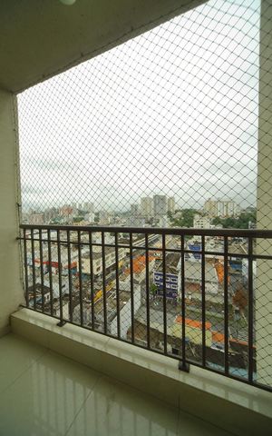 Apartamento para alugar com 55m², 2 quartos e 1 vagaSala- varanda - Vista 