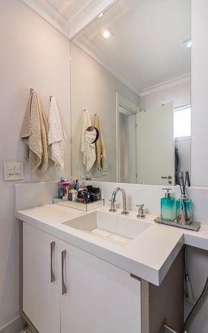 Apartamento à venda com 109m², 3 quartos e 2 vagas Apartamento à venda com 109m², 3 quartos e 2 vagasBanheiro da Suíte 3